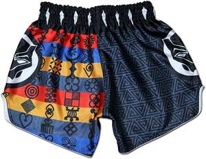 กางเกงมวยไทย,กางเกงมวยเปล่าไนลอนโลโก้เองกางเกง Mma - Product Image 2