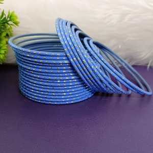 Indian Bangles <b>Set</b> Bollywood Plain Metal Bangle Bracelets Costume Jewelry for Women & <b>Girls</b> (<b>Set</b> of 24) - Product Image 2