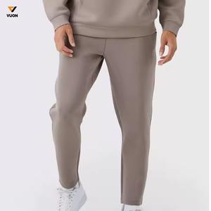 Gran Venta de chándal deportivo personalizado de talla grande para hombre, sudadera para correr para gimnasio, forro polar liso, sudaderas para correr de invierno, conjunto de ropa de chándal - Product Image 5