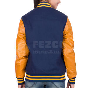 Vêtements d'hiver fabriqués en usine femmes Letterman veste d'hiver vêtements chauds femmes grande taille Letterman vestes pour adultes - Product Image 3