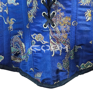 OEM ODM Vente en gros Corset en brocart Dragon, Bustier et Gaine amincissante brodés sur mesure, Vêtements de mode pour femmes - Product Image 5