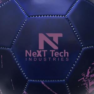 ลูกบอลฟุตบอลส่งเสริมการขายพร้อมดีไซน์ที่กำหนดเองและโลโก้ตามสั่งโดยอุตสาหกรรมเทคโนโลยีถัดไป - Product Image 3