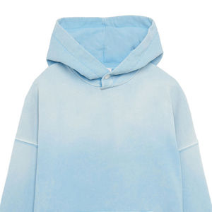 Logo personnalisé Meilleures ventes Vêtements pour hommes Sweats à capuche délavés au soleil pour hommes Nouvelle arrivée 2025 Sweats à capuche délavés au soleil pour hommes - Product Image 2