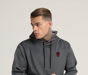 Chándales Deportivos Casuales para Hombre con Logotipo Personalizado, Sudaderas con Capucha de Poliéster/Elastano, Felpa Transpirable, Sudaderas de Invierno con Estampado de Ojo de Halcón - Product Image 2