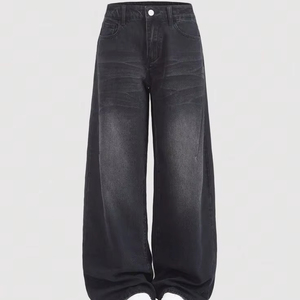 Pantalon droit ample à taille mi-haute en coton 100% respirant à séchage rapide avec boutons pour femmes Rixo Enterprises - Product Image 3