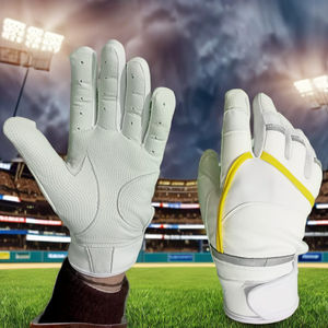 2025 gants de Baseball professionnels fabrication prix de gros gants de frappeur de Softball adultes et jeunes gants de frappeur personnalisés - Product Image 1
