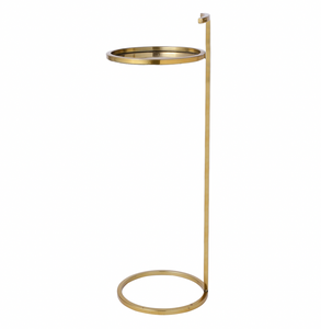 Offre spéciale, bout de canapé au design unique, Table d'appoint en métal, Table ronde à fleurs pour la décoration intérieure - Product Image 4
