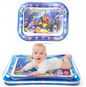 Tapete de Agua para Bebés de 3, 6 y 9 Meses, Inflable, No Tóxico, Tapete de Juego Acuático para Bebés y Niños Pequeños - Product Image 1