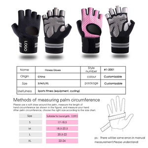 Fitness Workout Gloves Weight Lifting Gym Glove Fingerless Training Gloves Manufacturing In Pakistan - Product Image 6