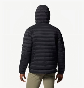 Mens Lightweight Puffer <b>Jacket</b> <b>Waterproof</b> Breathable Polyester Coat for Travel Casual Wear with Custom Logo Option - Product Image 4