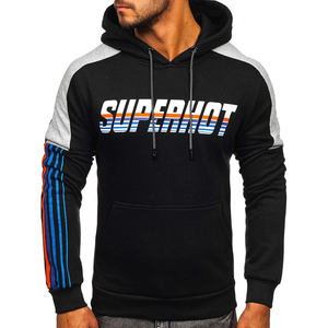 Sweat à capuche personnalisé pour homme en molleton épais 100% coton biologique, couleurs et motifs personnalisés, streetwear de luxe vierge - Product Image 3