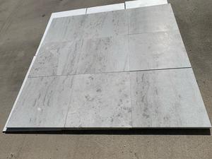 Comptoir en marbre blanc gris orage de haute qualité carrelage antidérapant sablé prix extérieur en marbre mètre carré conception graphique - Product Image 4