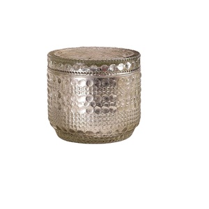Collection de Qualité Supérieure : Pot à Bougie Cylindrique en Métal Fait Main, Écologique, avec Couvercle Imprimé UV – Design de Luxe pour la Maison, les Restaurants et les Mariages - Product Image 2