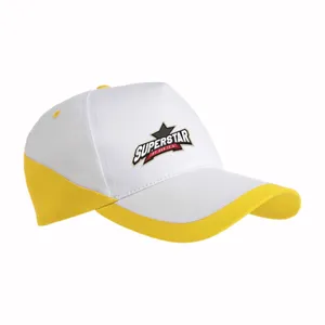 Cappelli e Berretti Promozionali Personalizzati Bianchi a 5 Pannelli per Gadget e Accessori - Product Image 4