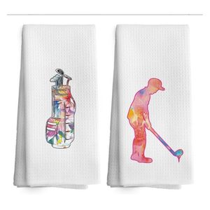 High Quality 100% Cotton Microfiber Printed Floral Kitchen Towel Quick-Dry Adult Use <b>Airplane</b> Customized Size - Product Image 2