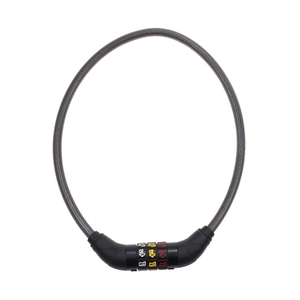 <span class=keywords><strong>Candado</strong></span> de Cable para Bicicleta YH1466, <span class=keywords><strong>Candado</strong></span> de Combinación con Contraseña, Desbloqueo de Seguridad Antirrobo, Acero ABS de 1200/1800 mm para Motocicleta - Product Image 3