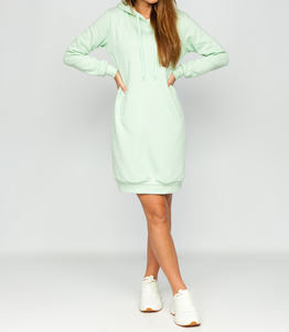 Haute qualité 100% coton coupe ample blanc poids lourd femmes sweats à capuche hiver tenue décontracté surdimensionné hip hop sweat à capuche - Product Image 6