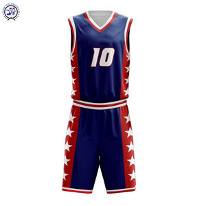 Camiseta de baloncesto Reversible totalmente sublimada unisex, pantalones cortos de secado rápido, malla transpirable, conjuntos de talla grande impresos personalizados - Product Image 6