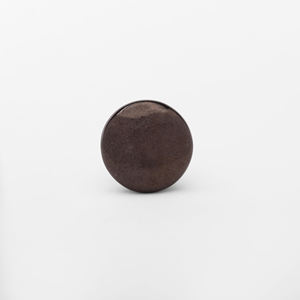 Poignée de tiroir simple en céramique SHUBHAM, réglable, mat, brun foncé, pour armoires de cuisine, commode, chambre à coucher, petit tiroir - Product Image 1