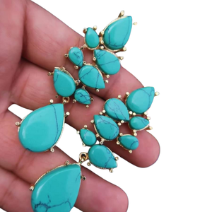 OEM Service Fourniture Directe d'Usine Nouveau Tendance Bijoux Boucles d'Oreilles Qualité Supérieure Style Dubaï Boucles d'Oreilles Bijoux pour Femmes - Product Image 1