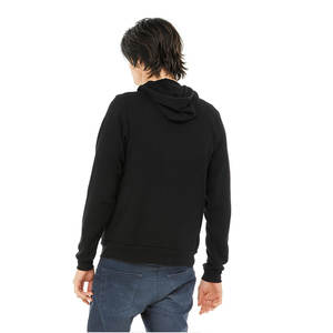 Sweats à capuche unisexe BELLA + CANVAS brodés en éponge polaire à épaules tombantes Design thermique doux et écologique pour un usage quotidien confortable - Product Image 4