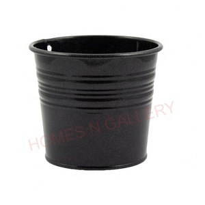 Cheap Price All Colors <b>Small</b> Galvanized Metal Iron Table Top Decorative Tin Rustic Flower Bucket <b>Pots</b> From Indian Manufacturers - Product Image 4
