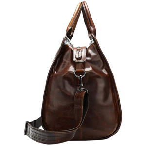 Factory Direct New <b>Design</b> Genuine Leather Duffel Bag Stylish Bridesmaid Gift Travel and Outdoor Personalized <b>Luggage</b> - Product Image 6