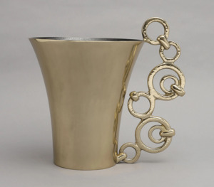 Contemporary Metal <b>Vases</b> Distinctive Designs for Chic Interiors Bold and Beautiful <b>Unique</b> Design Metal <b>Vases</b> - Product Image 2