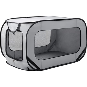 Casa de Campaña Portátil para Perros, para Viajes en Coche, para Acampar al Aire Libre, Transpirable, Plegable, con Cremallera, Bolsa de Transporte para Perros Grandes - Product Image 4