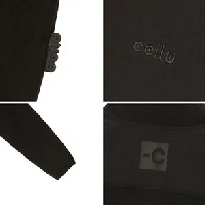 Veste polaire légère et durable Fermeture éclair décontractée pour les affaires en plein air écologique avec poches avant - Product Image 6