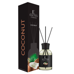 ขวดน้ำหอมกลิ่นต้นกกสำหรับบ้านและสำนักงานและโรงแรมกลิ่นมะพร้าว55มล./1.85ออนซ์ชุดก้านไม้หอมระเหยน้ำมันหอมระเหย - Product Image 1