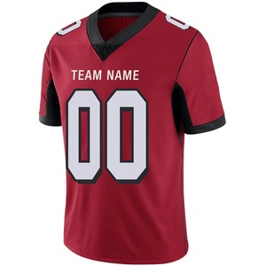Vente en gros de maillots de football américain NFLING 32 maillots de football américain à séchage rapide respirants les mieux cousus - Product Image 4