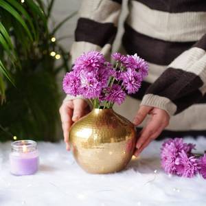 Vase à fleurs en aluminium et en métal moderne et élégant le plus exigeant pour la décoration de la maison et du mariage - Product Image 3