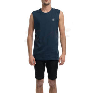 เสื้อกล้ามใส่เล่นยิมไซส์ XL ออกแบบได้ตามต้องการเสื้อกล้ามใส่เล่นกีฬาลำลองระบายอากาศใส่วิ่งมีสไตล์แฟชั่นใหม่ - Product Image 5