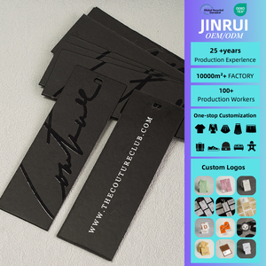 Label dan Hangtag Produk Anda dari OEN Fashion Paper, 400g, Cetak Tekstur Embos Matte Ramah Lingkungan dengan Logo Utama - Product Image 3