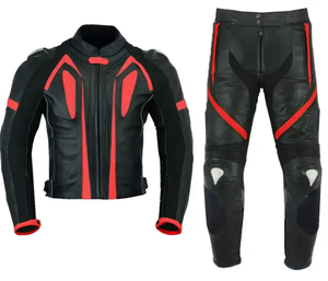Nuevo diseño textil traje de motocicleta chaqueta y pantalón de cuero genuino motocicleta nuevo traje de carreras Protección aprobada - Product Image 5