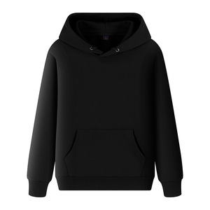 Patrón sólido Peso pesado 100% Algodón Sudaderas con capucha francesas para hombres y mujeres Envío rápido Suéter de invierno informal Envío DDP - Product Image 5
