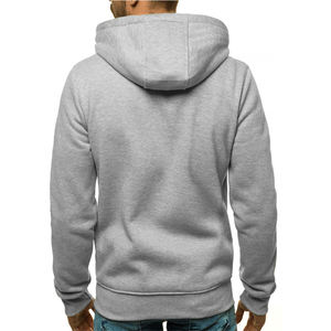 Gran oferta, sudaderas con capucha de manga larga con cremallera para hombre, sudaderas con capucha mezclado básicas de algodón, la mejor calidad de Material, sudaderas con cremallera para hombre - Product Image 2