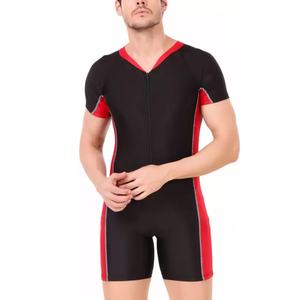 Breathable Material Men Swimming Suit for Swim Training Low Price High Quality Men Swimming Suits for Men With Custom Logo - Product Image 1