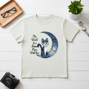 T-Shirt Casual Unisex Personalizzata 210GSM 100% Cotone - Stampa Logo Frontale - Product Image 3