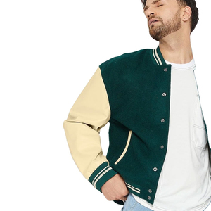 2025แจ็คเก็ตผ้าฟลีซสไตล์เท่สำหรับผู้ชายเสื้อแจ็คเก็ตทีมฮิปฮอปเบสบอลมีขนยาวแบบใหม่สำหรับฤดูหนาว - Product Image 3