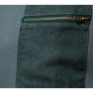 Sudadera de Hombre con Cuello Redondo, Estilo Moderno y Elegante, Bordado Vintage, Bolsillo con Parche Tejido, Diseño Casual y Elegante, Tela Suave de Felpa - Product Image 4