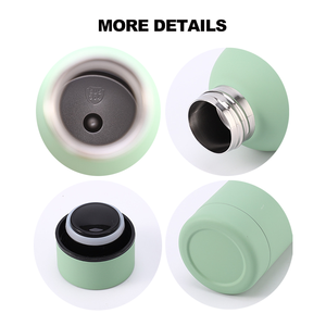 Custom 500ml Sports <strong>Flask</strong> with Logo Stainless Steel Double Wall Insulated Drink Cup Rubber Paint Thermal Water Bottle - Product Image 3