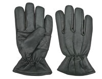 Sarung tangan mengemudi wanita, bahan kulit warna hitam cokelat, sarung tangan penata tahan angin hangat musim dingin, sarung tangan keamanan dapur uniseks