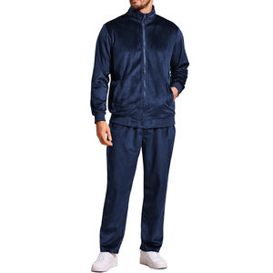 Conjuntos Deportivos de Invierno de Terciopelo de Seda Ecológicos para Hombre, Diseño Personalizado, Elegantes, para Venta en Línea - Product Image 2