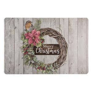 Juego de 4 Manteles Individuales Navideños a Rayas, Hechos a Mano, Tradicionales, Lavables, Bordados y Tejidos, Desechables para Uso Doméstico - Product Image 4