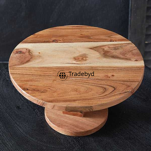 Stylish wooden cake stand for wedding party dessert serving and display Tradebyd - Product Image 3
