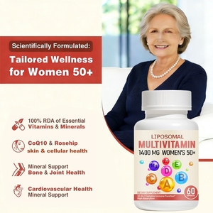 Cápsulas Multivitamínicas Liposomales con Zinc, Zeaxantina, <span class=keywords><strong>Vitamina</strong></span> D3, Probióticos, Suplemento Diario para el Bienestar, Apoyo a la Salud Inmunológica, OEM - Product Image 4