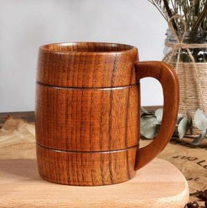 Fournisseur indien Tasse en bois personnalisée Tasse à bière en bois Tasse à café pour une utilisation promotionnelle ou hôtelière et de restauration Disponible à la vente - Product Image 3