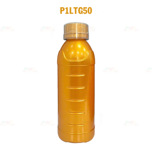 Colección de botellas de plástico PET 20mL 250mL 500mL 1000mL con efecto metálico Botella de plástico metálico dorado OEM ODM Hecho en Vietnam - Product Image 5